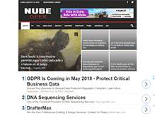 Tablet Screenshot of nubegeek.com